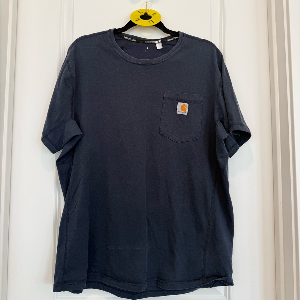 Carhartt Men's Dark Blue Short Sleeve Tee